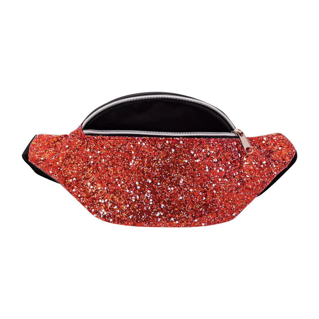 Red Glitter Carnival Chest & Waist Fanny Bag-Red Glitter Carnival Chest & Waist Fanny Bag – photo 2