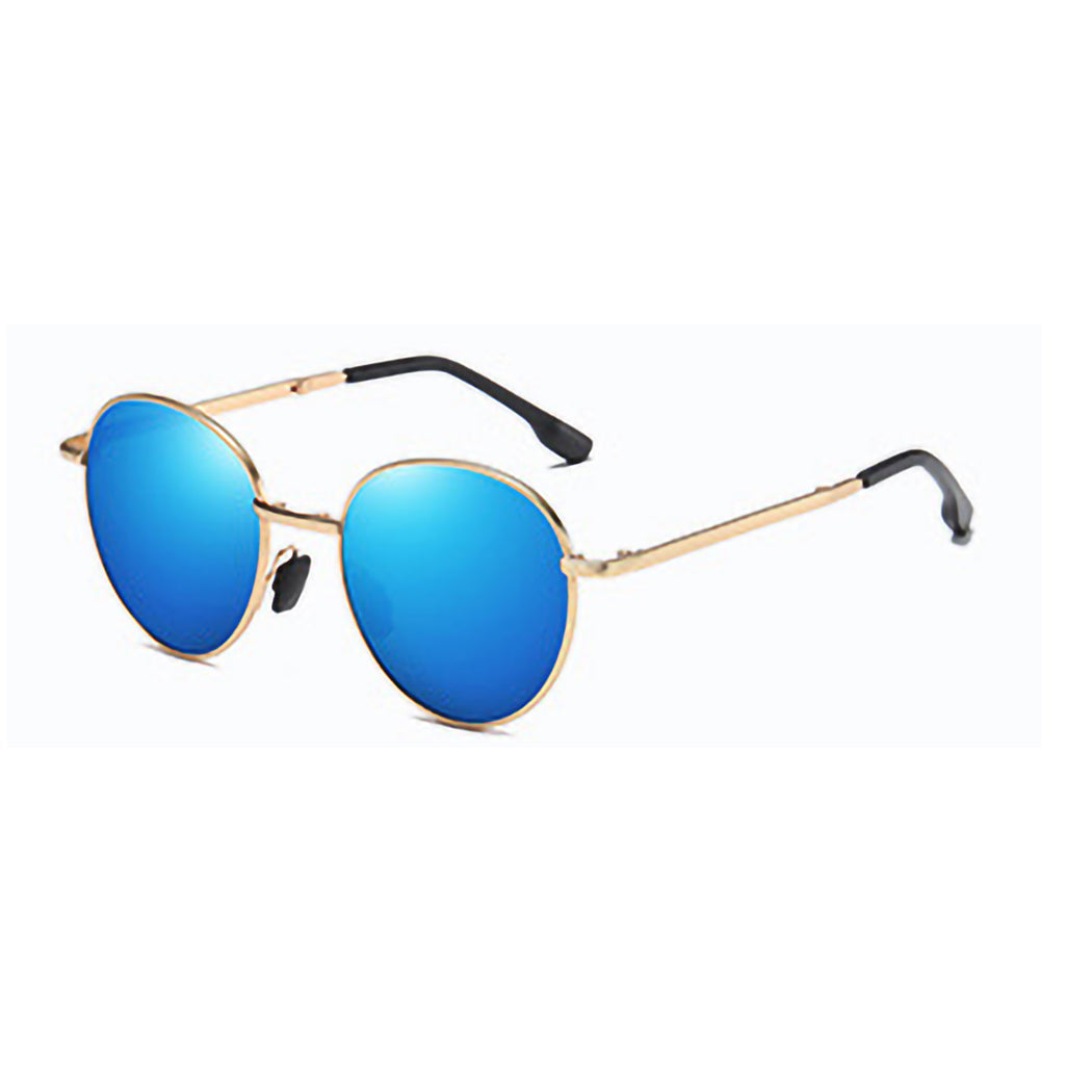 Top Gun Foldable Sunglasses-Top Gun Foldable Sunglasses – Blue/Gold